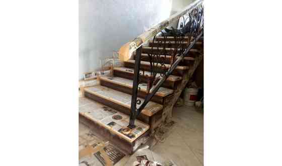 Реставрация лестницы, двери, мебель Алматы