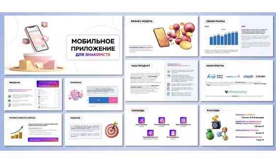Презентации для учебы/ работы/ бизнеса Алматы