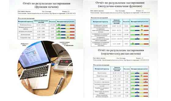 Диагностика HealthPoint + консультация НУТРИЦИОЛОГА Астана