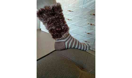 Исклюзивные вязанные носки из натуральной шерсти Павлодар