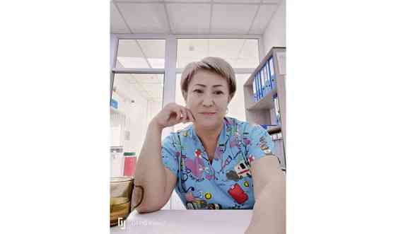 Медсестра на дому (все виды инъекции и капельницы при алкогольной интоксика Астана