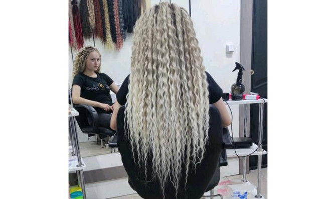 Наращивание волос, афролоконы, афрокосы Астана - изображение 2