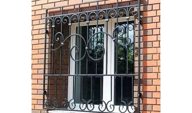 Железные решетки , двери , навесы . Пластиковые окна Тараз - изображение 1