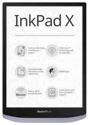 PocketBook 1004 InkPad X Metallic Grey, 32 Almaty