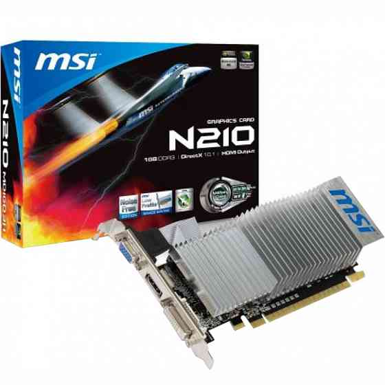 MSI NVIDIA GeForce 210 1024 Mb Алматы
