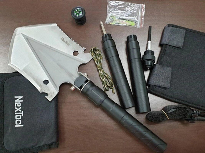 Лопата NexTool разборная, многофункциональная Astana - photo 2