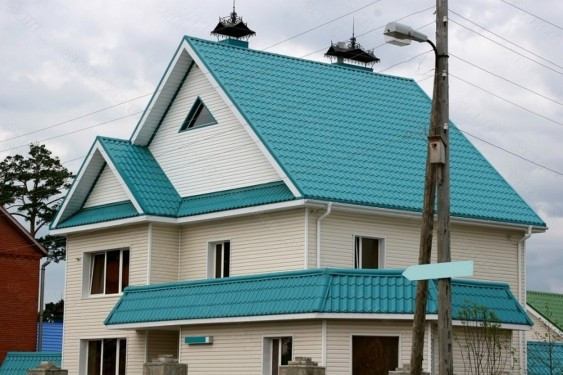 Металлочерепица Супермонтеррей Полиэстер Kokshetau - photo 3