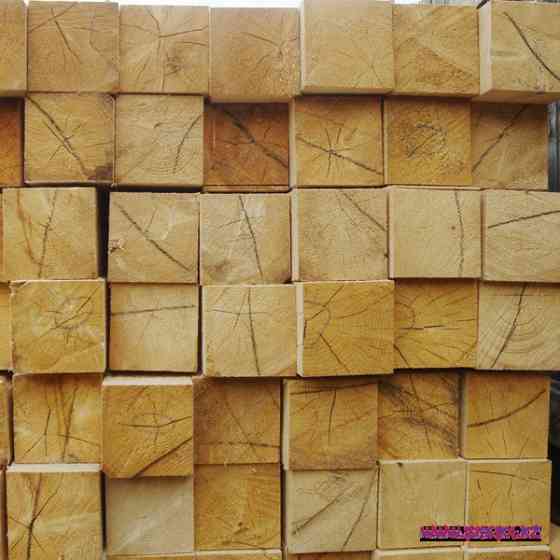 Брус сосна 100*100*6000, 100*150, 100*200*6000, 150*150*6000, 150*200, 200*200 Almaty