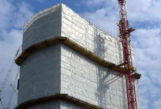 Monarflex Scaffband FR Sheeting / Огнеупорная армированная пленка 2х45 м. Atyrau