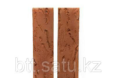 Кирпич керамический лицевой Красный глубокий рустик 1,4НФ Oral - photo 1