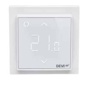 Программируемый терморегулятор DEVIreg Smart с Wi-Fi Полярно-белый Алматы