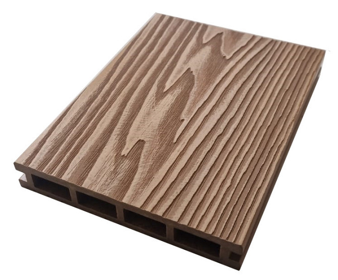 Террасная доска Polydeck 150*24 пустотелая орех Astana - photo 3