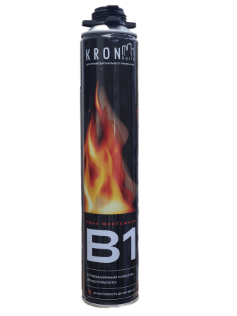 Профессиональная монтажная пена KRONbuild огнестойкая B1 Karagandy