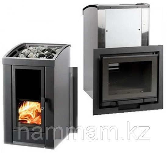Дровяная печь для сауны и бани KASTOR Incendo 20 TS 1 (рекомендуемый объем 8-20 м3.)  - photo 2