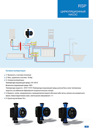 Насос циркуляционный RSP32-60/180 Shymkent - photo 2