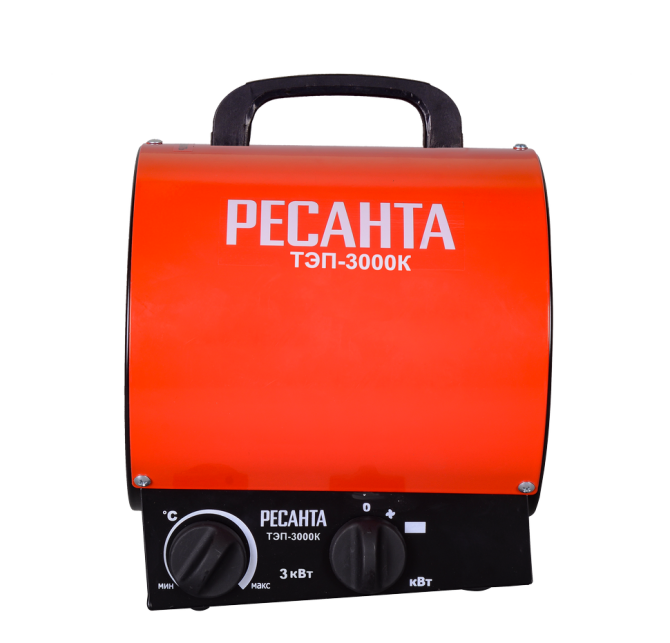 Электрическая теплопушка РЕСАНТА ТЭП-3000К Алматы - изображение 4