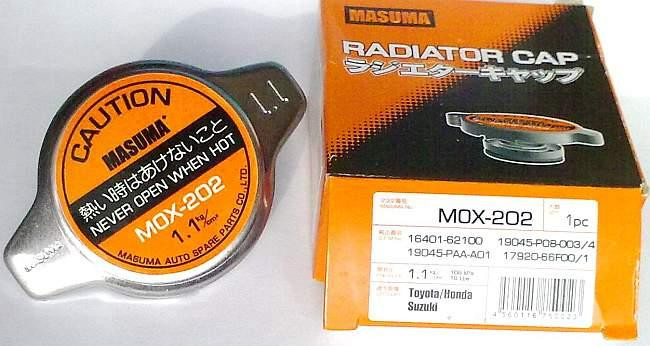 MOX-202 Крышка радиатора 1.1кг/см Masuma для Toyota/Honda/Suzuki Almaty - photo 1