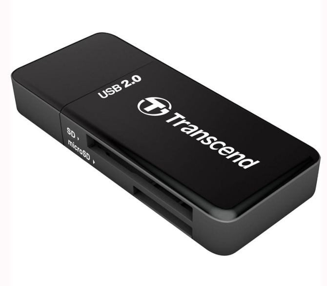 Картридер Transcend TS-RDP5K, Black, SD/SDHC/SDXC/mSD/mSDHC/mSDXC, USB Караганда - изображение 1