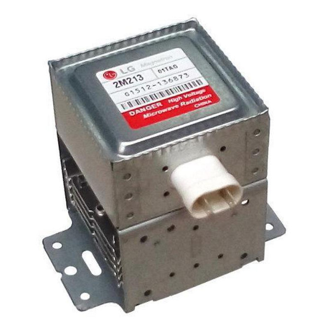Магнетрон LG 2M213-01 700W 4 пластины 6 отв разьём перпендикуляр Алматы - изображение 1