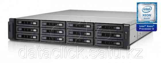 Cетевой Qnap RAID-накопитель, 12 отсеков 3,5", 6 отсеков 2,5". Cтоечное исполнение, два блока питани Almaty