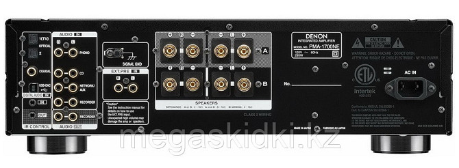 Стереоусилитель Denon PMA-1700NE черный Алматы - изображение 3