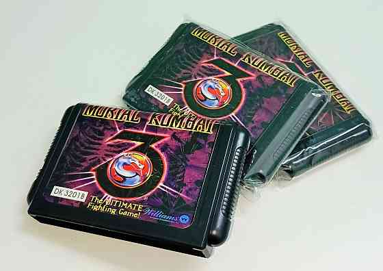 Картридж для Sega Mega Drive PK 3201B MORTAL COMBAT-3 Pavlodar