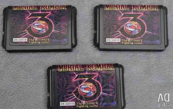 Картридж для Sega Mega Drive PK 3201B MORTAL COMBAT-3 Pavlodar