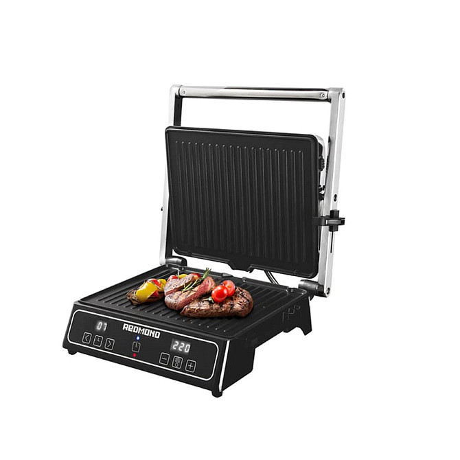 Гриль REDMOND SteakMaster RGM-M809 Черный - Электрический гриль для приготовления стейков Almaty - photo 1