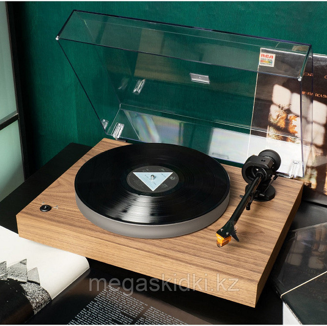 Виниловый проигрыватель Pro-Ject X2 B Quintet Red Орех Алматы - изображение 2