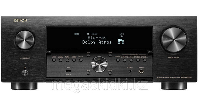 AV-ресивер 9.4 DENON AVC-X4800H Черный Алматы - изображение 1