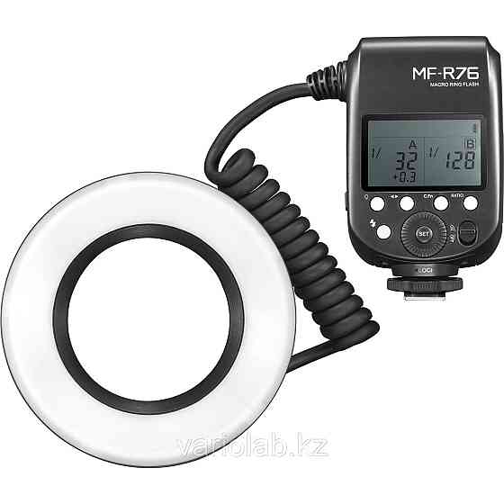 Вспышка Godox MF-R76 кольцевая для макросъемки Almaty