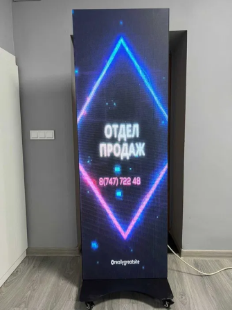 Led медиаштендер, LED экран р2,5 для бутиков и магазинов - 3840 Гц (LEDTAO) Алматы - изображение 2