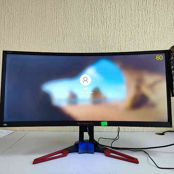 Монитор 35" Acer Predator Z35bmiphz, Black,2560x1080,144 гц Караганда