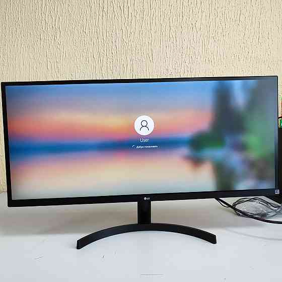 Монитор 34" LG 34WL500-B, Black, IPS, 0.262mm, 2560x1080,75Hz Караганда