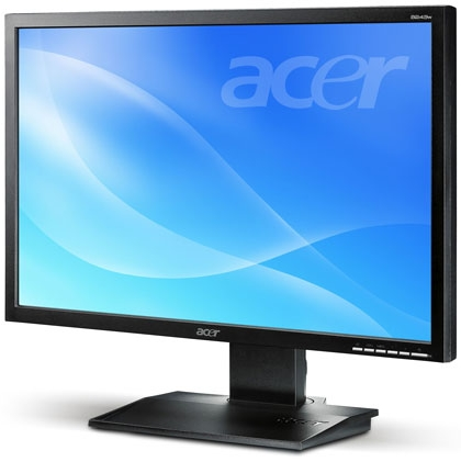Монитор 19" Acer V193Wb, Black, 0.283mm, 1440x900@75Hz, 300кд/м2,2000:1, H:160/V:160, 5ms, D-Sub Караганда - изображение 1