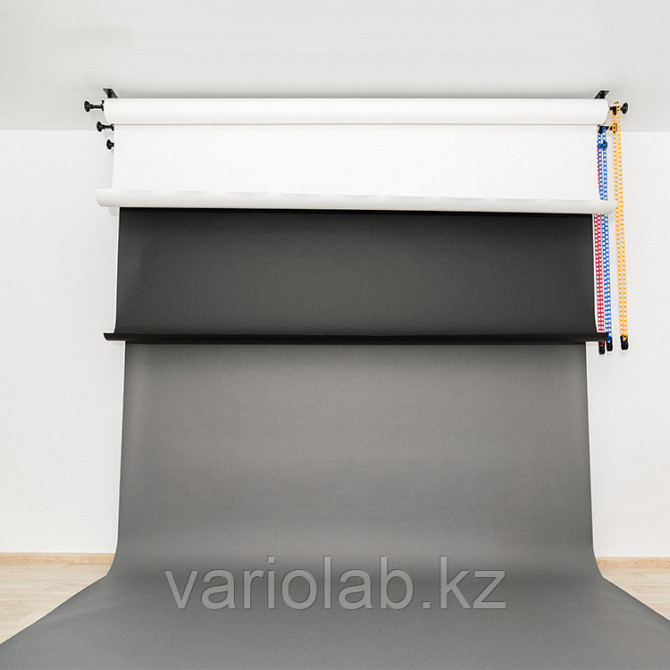 Фон бумажный 2.72*10м Белый 93 Arctic White Almaty - photo 2