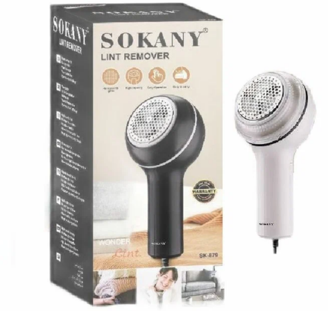 Машинка для удаления катышков (ворса) Sokany Sk-879 белый Almaty - photo 1