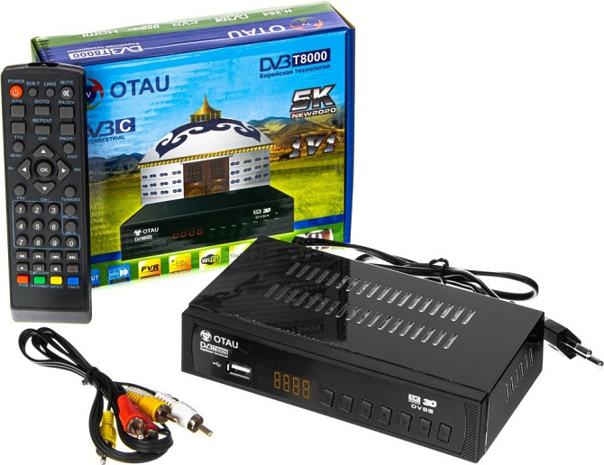 Комплект цифрового телевидения OTAU TV T8000 Astana - photo 1