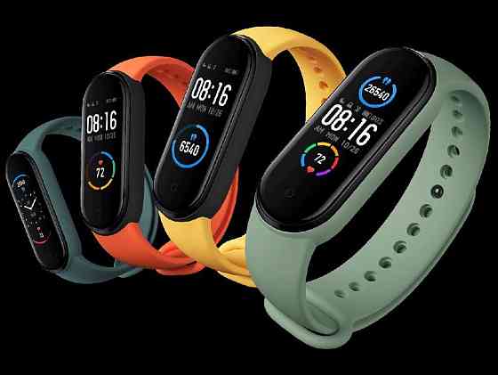 Фитнес боаслет Xiaomi Mi Band 5 с OLED дисплеем, русифицированный Astana