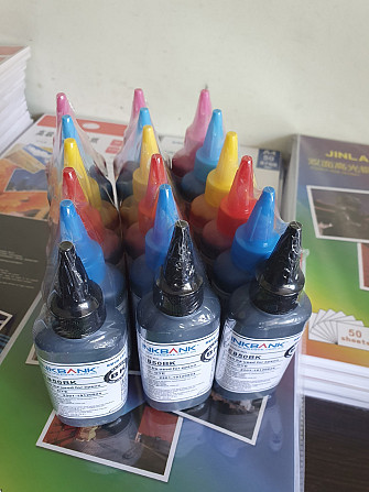 Чернила для принтера Epson INKBANK 6 цветов по 100 ml Усть-Каменогорск - изображение 1