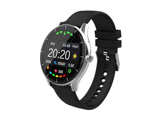 Умные часы HIPER IoT Watch GT, черный/ голубой Astana