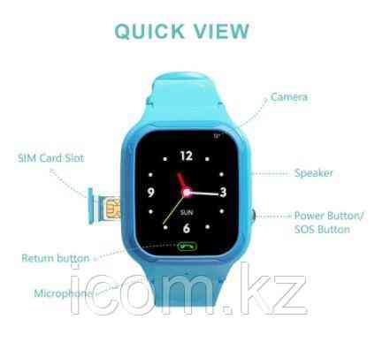 Часы 4G LTE KIDS SMART WATCH Astana