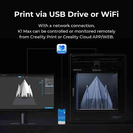 3D-принтер CREALITY K1 MAX Almaty