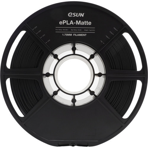 ESUN ePLA-Matte deep black 1.75 1kg roll расходный материалы для 3d-печати (ePLA-Matte175DB1) Алматы - изображение 3