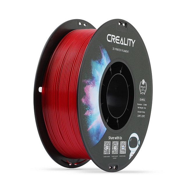 CR-TPU пластик Red 1.75 mm Алматы - изображение 1