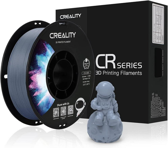 CR-ABS пластик Grey 1.75 mm Almaty - photo 1