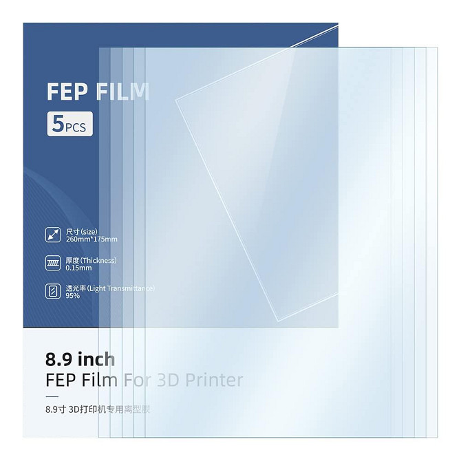 FEP пленка для Photon Mono X / Mono X2 / Mono X 6K / M3 Plus ( набор 5шт) Almaty - photo 2