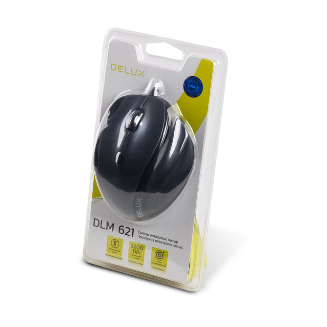 Мышь Delux DLM-621OUB Усть-Каменогорск - изображение 1