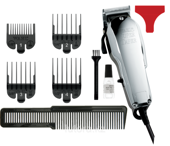 Профессиональная машинка для стрижки волос "Wahl Chrome Super Taper" (рабочая) Almaty