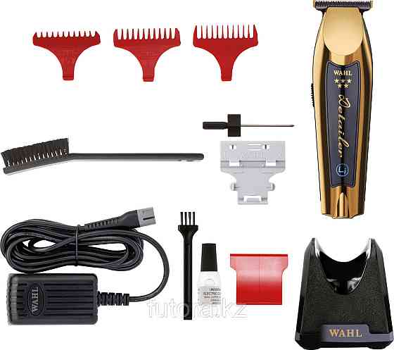 Профессиональная машинка-триммер для стрижки волос "Wahl Detailer Cordless Gold" (окантовочная) Almaty